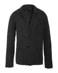 ロベルトコリーナ メンズ アウター カーディガン ROBERTO COLLINA Gray グレーのサムネイル