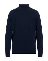 ラルディーニ メンズ アウター ニット・セータートルネック LARDINI Navy ネイビーのサムネイル