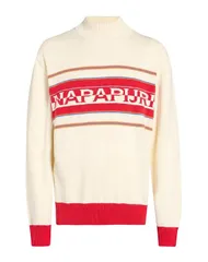 ナパピリ メンズ アウター ニット・セータートルネック NAPAPIJRI Beige ベージュのサムネイル