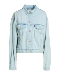 リーバイス レディース アウター ジャケット・ブルゾン デニムブルゾン LEVIS Blue ブルーのサムネイル