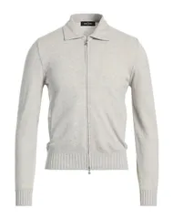 グランサッソ メンズ アウター カーディガン カシミヤニット GRAN SASSO Light Gray グレーのサムネイル
