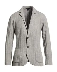 ラルディーニ メンズ アウター ジャケット・ブルゾン LARDINI Gray グレーのサムネイル