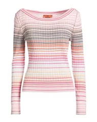 ミッソーニ レディース トップス シャツ プルオーバー MISSONI Pink ピンクのサムネイル