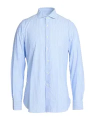 ボリオリ メンズ トップス シャツ BOGLIOLI Azure Blue ブルーのサムネイル