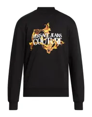 ヴェルサーチ メンズ アウター パーカー・スウェット VERSACE JEANS COUTURE Black ブラックのサムネイル