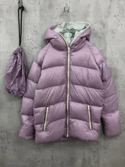 美品 B:MING by BEAMS ビーミングバイビームス フェザー ダウン ポケッタブル ジャケット size150/パープル  ◆■ キッズのサムネイル