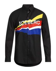 アイスバーグ メンズ トップス シャツ ICEBERG Black ブラックのサムネイル