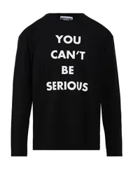 モスキーノ メンズ アウター パーカー・スウェット MOSCHINO Black ブラックのサムネイル