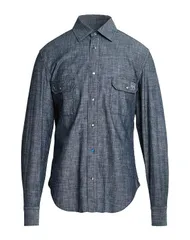 ヤコブ コーエン メンズ トップス シャツ JACOB COH Ё N Blue ブルーのサムネイル