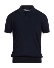 ロベルトコリーナ メンズ トップス ポロシャツ ROBERTO COLLINA Midnight Blue ブルーのサムネイル