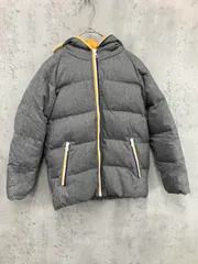 B:MING ｂｙ BEAMS ビーミングバイビームス ダウン フェザー ジャケット size130/グレー/イエロー  ◆■ キッズのサムネイル