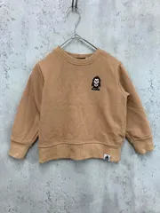 XLARGE KIDS エクストララージキッズ 242410-63 裏シャギー トレーナー スウェット size100/ライトブラウン  ◆■ キッズのサムネイル