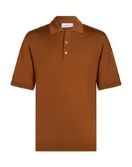 ラルディーニ メンズ トップス ポロシャツ LARDINI Brown ブラウンのサムネイル