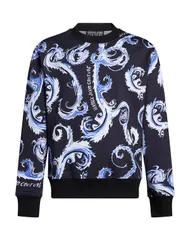 ヴェルサーチ メンズ アウター パーカー・スウェット VERSACE JEANS COUTURE Black ブラックのサムネイル