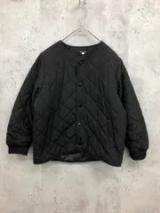 FREAK'S STORE フリークスストア ノーカラー 女の子 男の子 ダウン 中綿 ジャケット size140/黒  ◆■ キッズのサムネイル