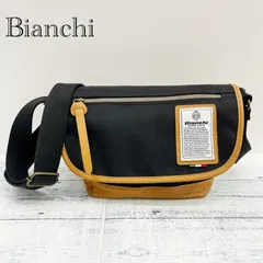 Bianchi  ビアンキ ミニ メッセンジャー バッグ ショルダーバッグ NBTC-35 コンパクト カジュアル ブラック 鞄 _208のサムネイル