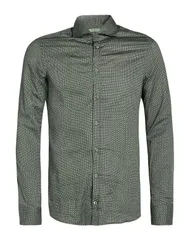 カナーリ メンズ トップス シャツ CANALI Dark Green グリーンのサムネイル
