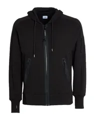シーピーカンパニー メンズ アウター パーカー・スウェット CP COMPANY Black ブラックのサムネイル