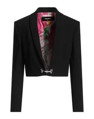 ディースクエアード レディース アウター ジャケット・ブルゾン テーラードジャケット DSQUARED2 Black ブラックのサムネイル