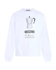 モスキーノ メンズ アウター パーカー・スウェット MOSCHINO White ホワイトのサムネイル