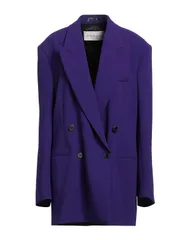 ドリス・ヴァン・ノッテン レディース アウター ジャケット・ブルゾン テーラードジャケット DRIES VANOTEN Purple パープルのサムネイル