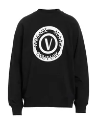 ヴェルサーチ メンズ アウター パーカー・スウェット VERSACE JEANS COUTURE Black ブラックのサムネイル