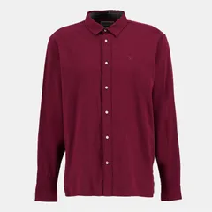 バブアー メンズ トップス シャツ 長袖 Barbour Sealane Relaxed LongSleeved Shirt Biking Red RE32 レッドのサムネイル