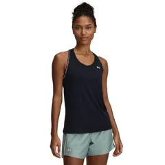 アンダーアーマー レディース トップス タンクトップ Under Armour Armour Knockout Tank Top Womens BlackWhite ホワイトのサムネイル