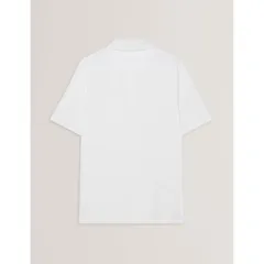 テッドベーカー メンズ トップス ポロシャツ Ted Baker Ted Mercerised Polo Sn00 White ホワイトのサムネイル