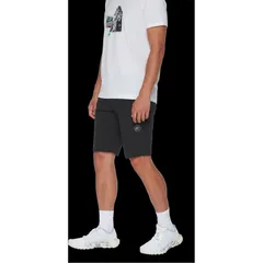 マムート メンズ ボトムス ハーフパンツ・ショーツ ショートパンツ Mammut Hiking Walking Shorts Black ブラックのサムネイル
