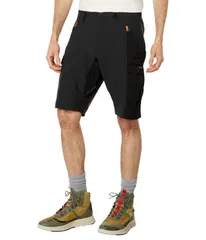 フェールラーベン メンズ ボトムス ハーフパンツ・ショーツ Fjallraven Abisko Short Black ブラックのサムネイル