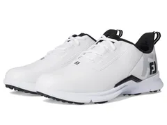フットジョイ メンズ シューズ スニーカー FootJoy FJ Fuel Golf Shoes Previouseason WhiteWhiteBla ホワイトのサムネイル