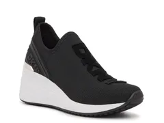 ダナ キャラン ニューヨーク レディース シューズ スニーカー DKNY Keeva Wedge Sneaker Black ブラックのサムネイル