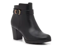 アンクライン レディース シューズ ブーツ・レインブーツ Anne Klein Rowan Bootie Black ブラックのサムネイル