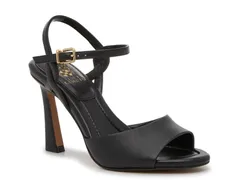 ヴィンスカムート レディース シューズ サンダル Vince Camuto Pairia Sandal Black Leather ブラックのサムネイル
