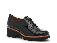 ナチュライザー レディース シューズ オックスフォード プラットフォーム レース Naturalizer Cabaret LaceUp Platform Oxford Black ブラックのサムネイル