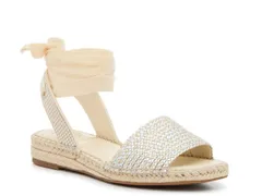ヴィンスカムート レディース シューズ サンダル Vince Camuto Melenny Espadrille Sandal SilverGold Metallic ゴールドのサムネイル