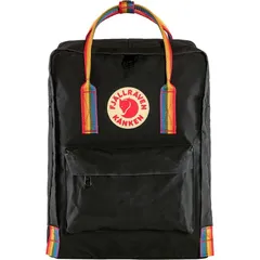 フェールラーベン メンズ バッグ バックパック・リュックサック Fjallraven Kanken Rainbow 16L Backpack BlackRainbow Pattern ブラックのサムネイル
