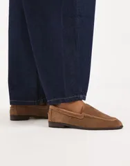 アルド レディース シューズ スリッポン・ローファー スエード Aldo Ambar loafers in light brown suede LIGHT BROWN ブラウンのサムネイル