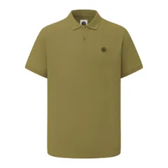 プレティグリーン メンズ トップス ポロシャツ Pretty Green Plain Polo Mens Khaki カーキのサムネイル