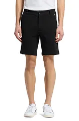 サイコバニー メンズ ボトムス ハーフパンツ・ショーツ ショートパンツ ニット Psycho Bunny Shiro Knit Honeycomb Shorts Black ブラックのサムネイル