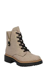 リーカー レディース シューズ ブーツ・レインブーツ レース Rieker Pearl 17 LaceUp Boot BeigeSchwarz Schwarz ベージュのサムネイル