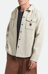 ブリクストン メンズ アウター ジャケット・ブルゾン シャツ Brixton Durham Herringbone Shirt Jacket Brushed Elmのサムネイル