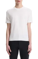 セオリー メンズ アウター パーカー・スウェット セーター Theory Sarior Short Sleeve Sweater White ホワイトのサムネイル