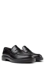 カンペール メンズ シューズ ローファー Camper Dean Penny Loafer Black ブラックのサムネイル