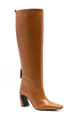 フリーピープル レディース シューズ ブーツ・レインブーツ Free People Date Night Knee High Bootan Leather タンのサムネイル