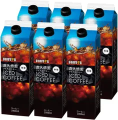 ドトールコーヒー ギフト LC-155 アイスコーヒー(無糖) 1000ml×6本 4932707109358/△803558のサムネイル