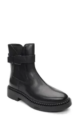 アッシュ レディース シューズ ブーツ・レインブーツ Ash Margot Moto Bootie Black ブラックのサムネイル
