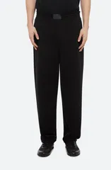 ヘルムート ラング メンズ ボトムス カジュアルパンツ プラスサイズ ミニ スウェットパンツ Helmut Lang Minimal Plush Sweatpants Black 001 ブラックのサムネイル