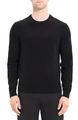 セオリー メンズ アウター パーカー・スウェット セーター Theory Hilles Cashmere Sweater Blkのサムネイル
